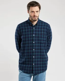 Comfort Button Down Marine Deep / Winterblue