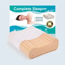 Complete Sleeprrr Plus Adjustable Memory Foam Pillow Medium Version