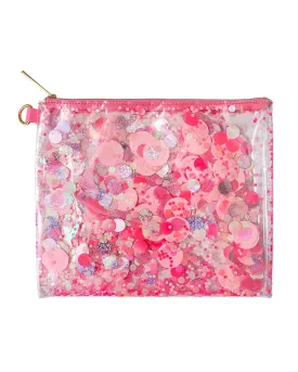 Confetti Everything Pouch - Pink Party