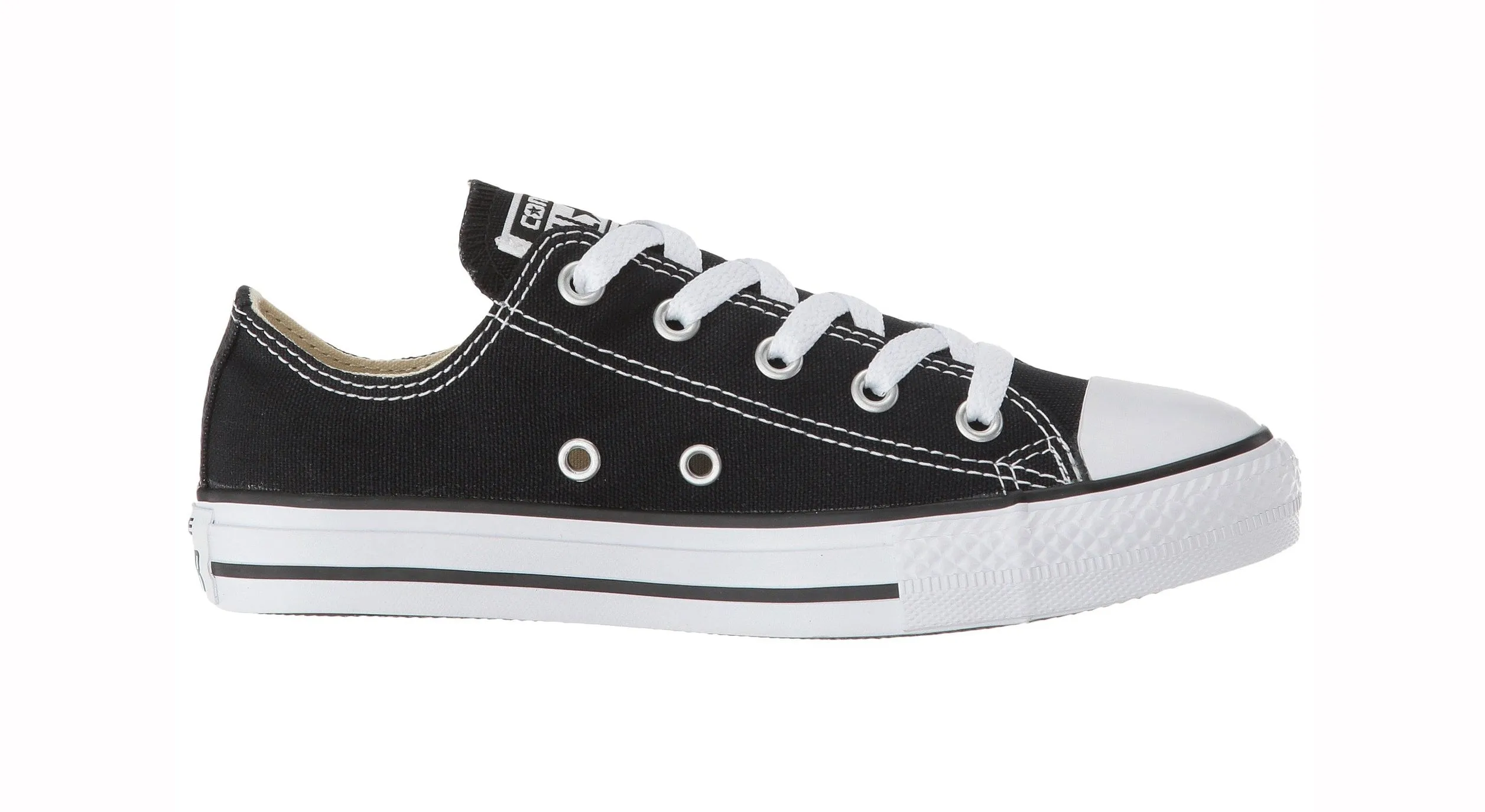 Converse All Star Black Low Top Little Kids Shoes