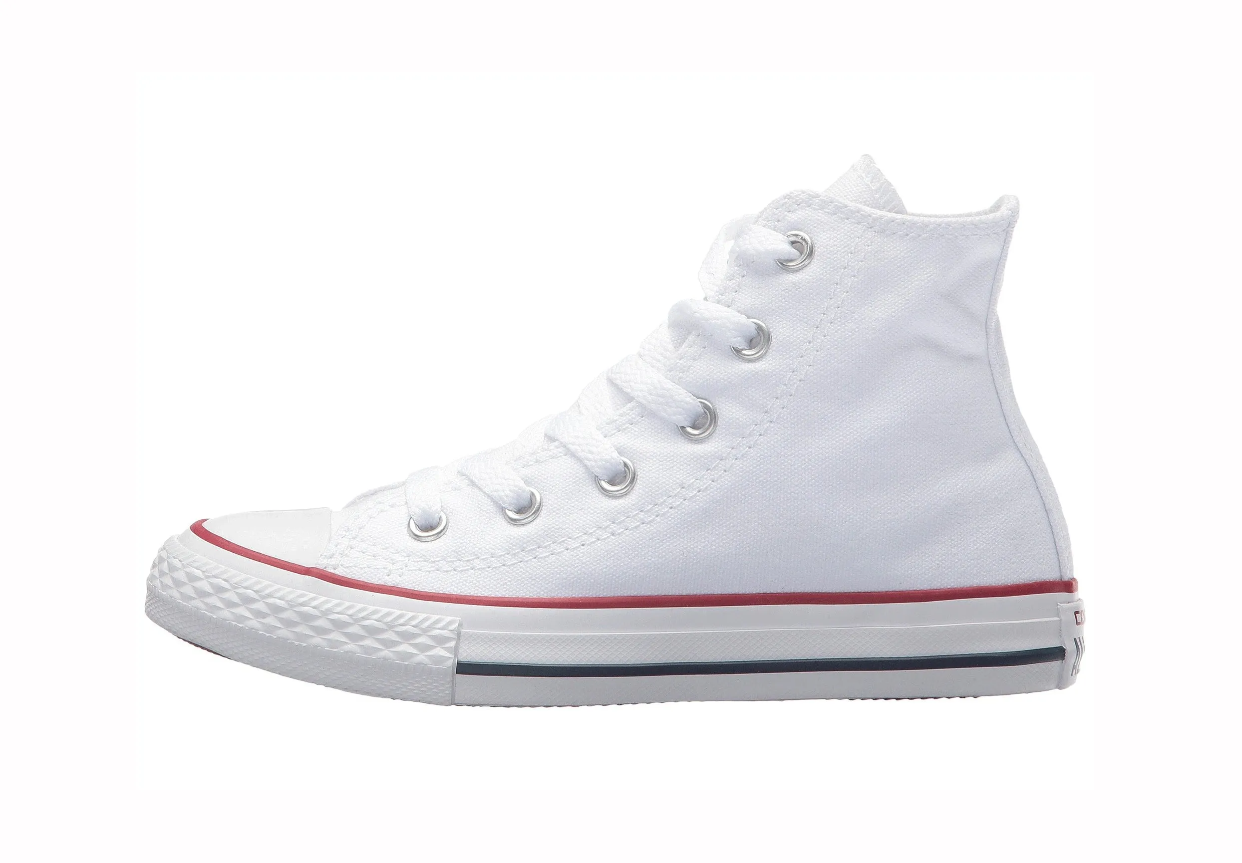 Converse All Star Little Kids Hi Top Optical White Shoes