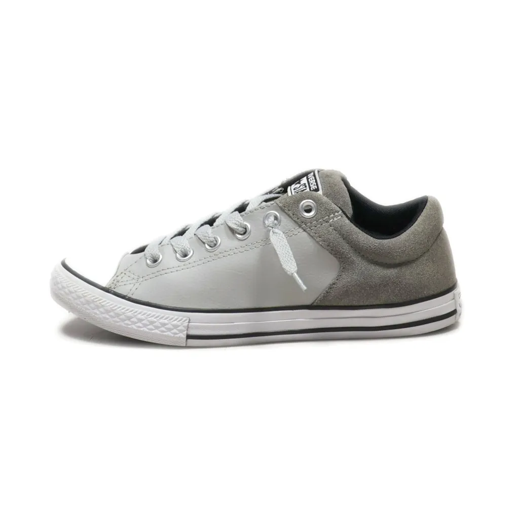 Converse All Star Low-Top Sneakers Leather Grey Colour For Women