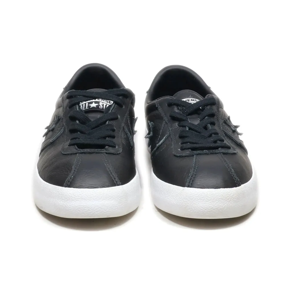 Converse Breakpoint Ox Low-Top Sneakers Leather Black Colour For Women