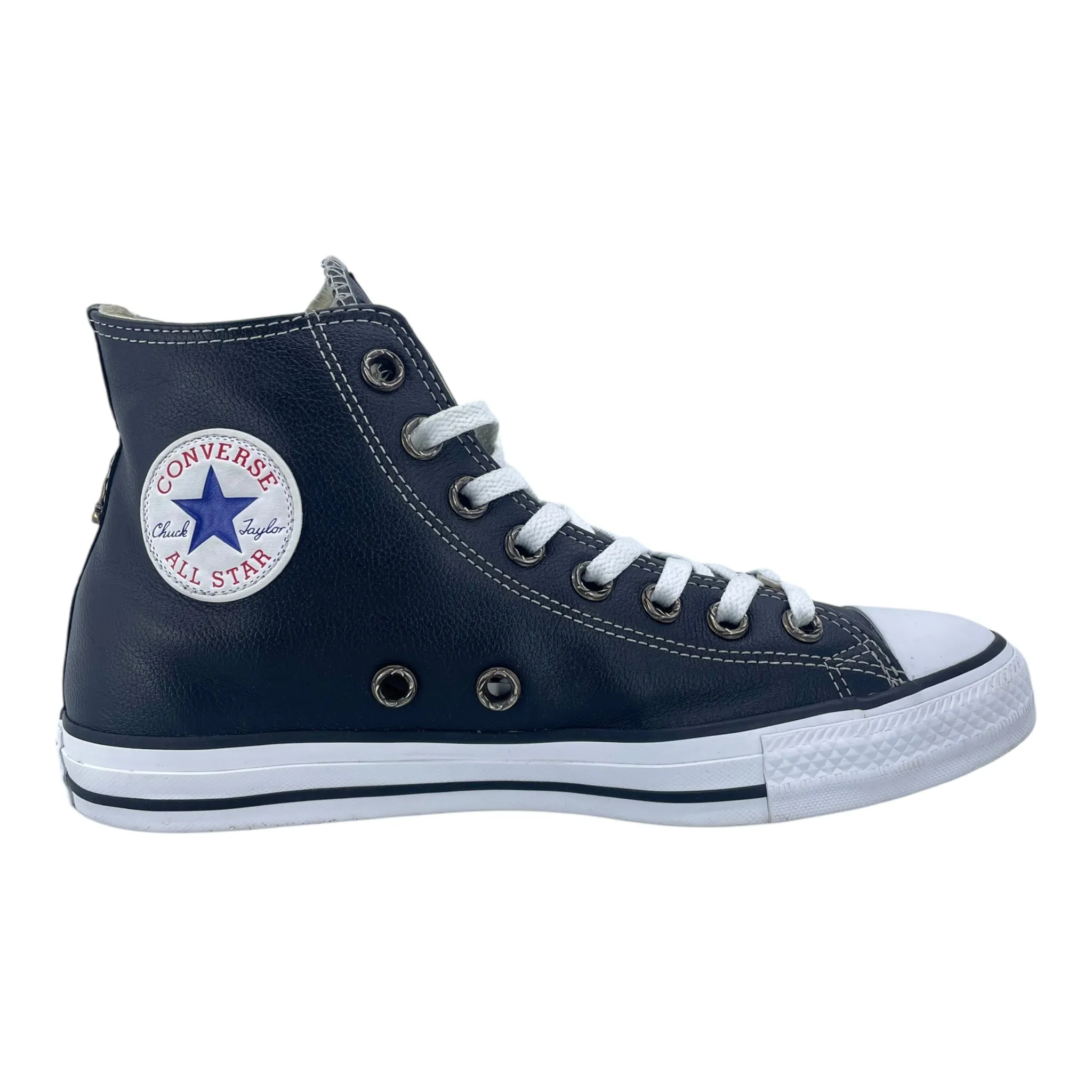 Converse Chrome Hearts 3 Cross Leather Chuck Taylor All Star 70 Hi Black Pre-Owned