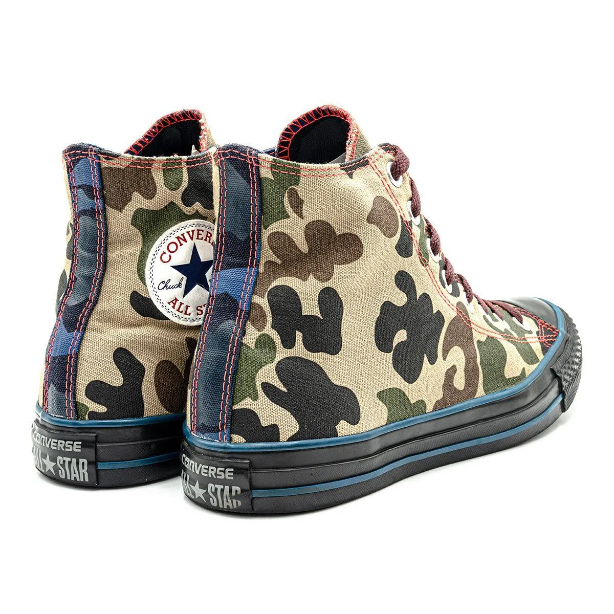 Converse Chuck 70 Archieve Print Hi High-Top Sneakers Canvas Multicolour Colour For Women