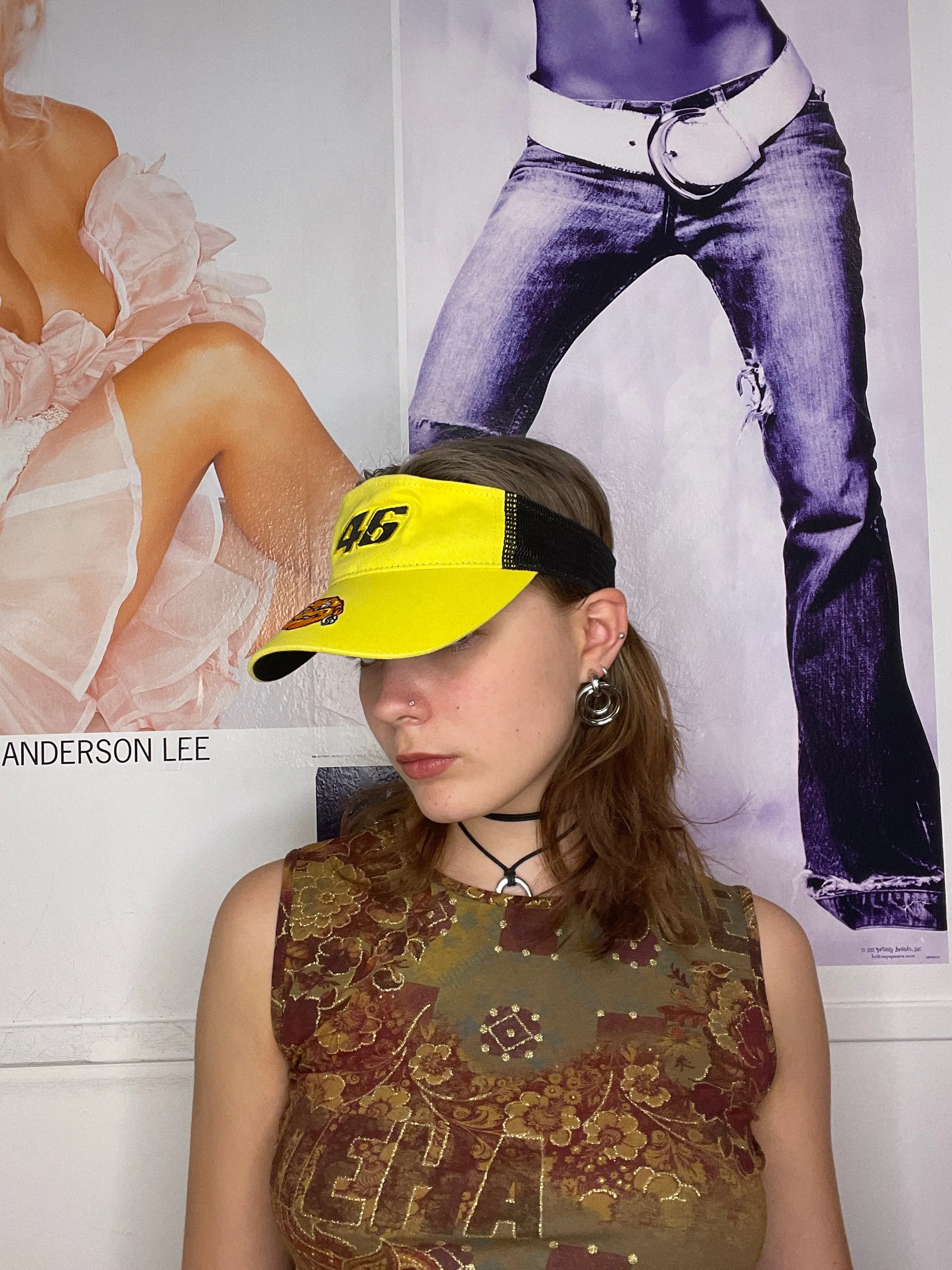 cool street style half cap / sun cap