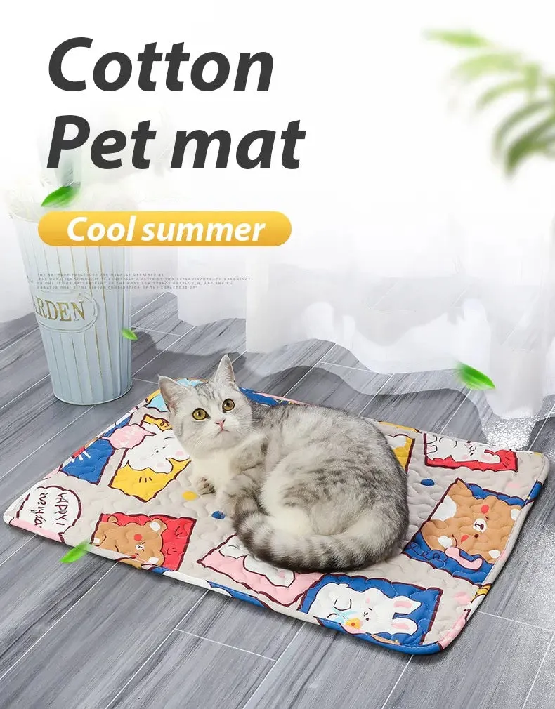 Cooling Mat Pad Pet Dog Cat Rabbit