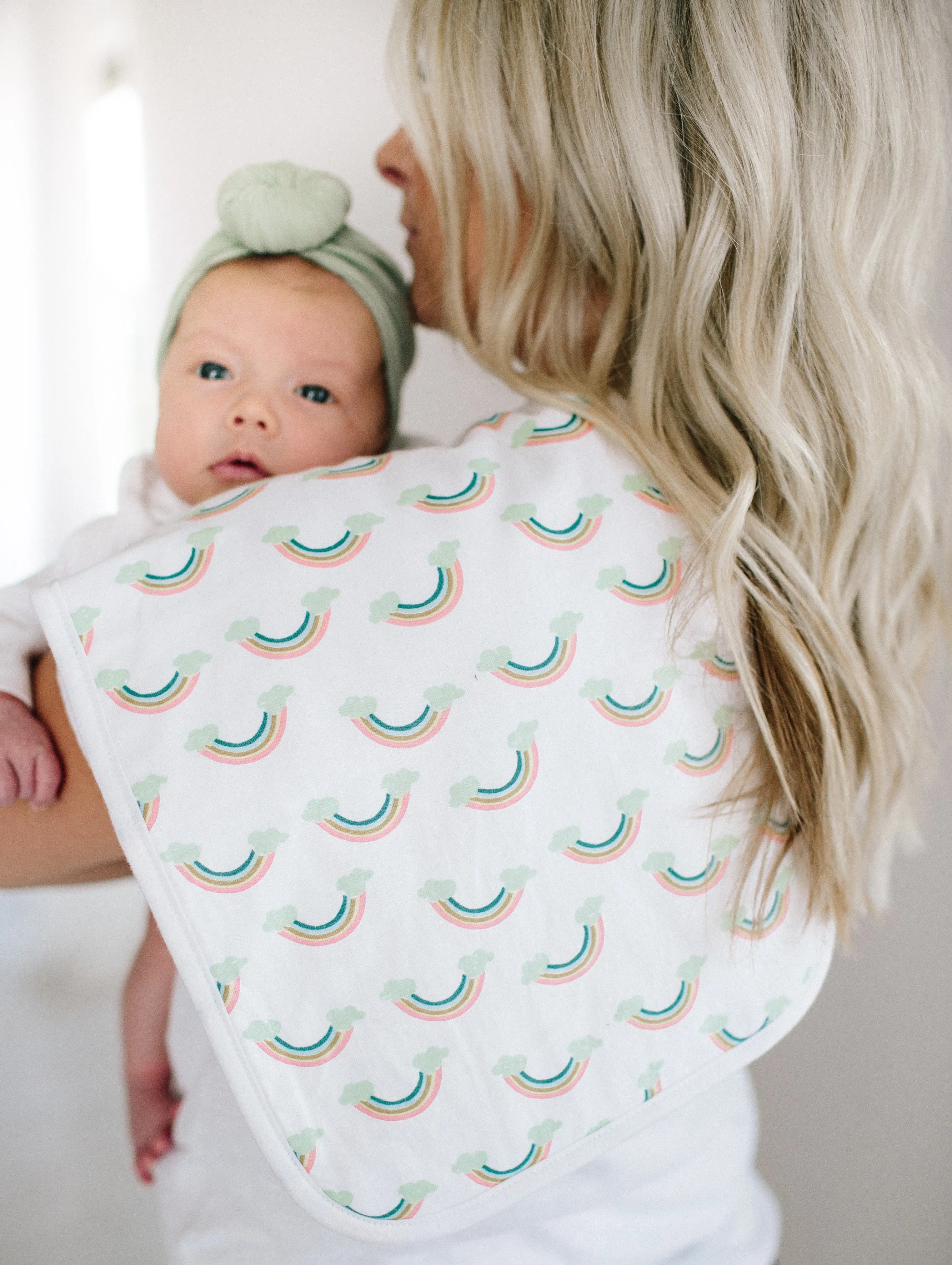 Copper Pearl Whimsy Premium Burp Cloth Set