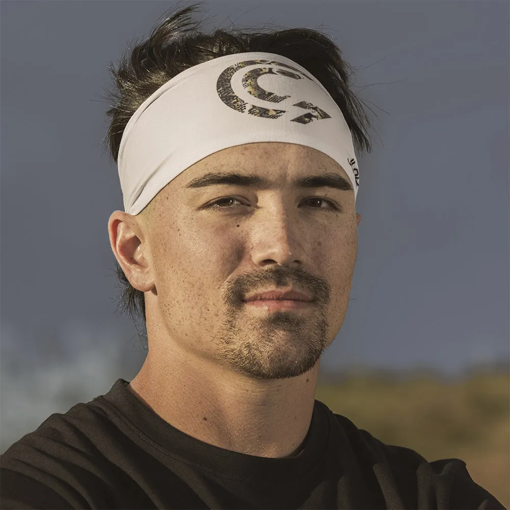 Corbin Carroll JUNK Snakeskin Logo Headband