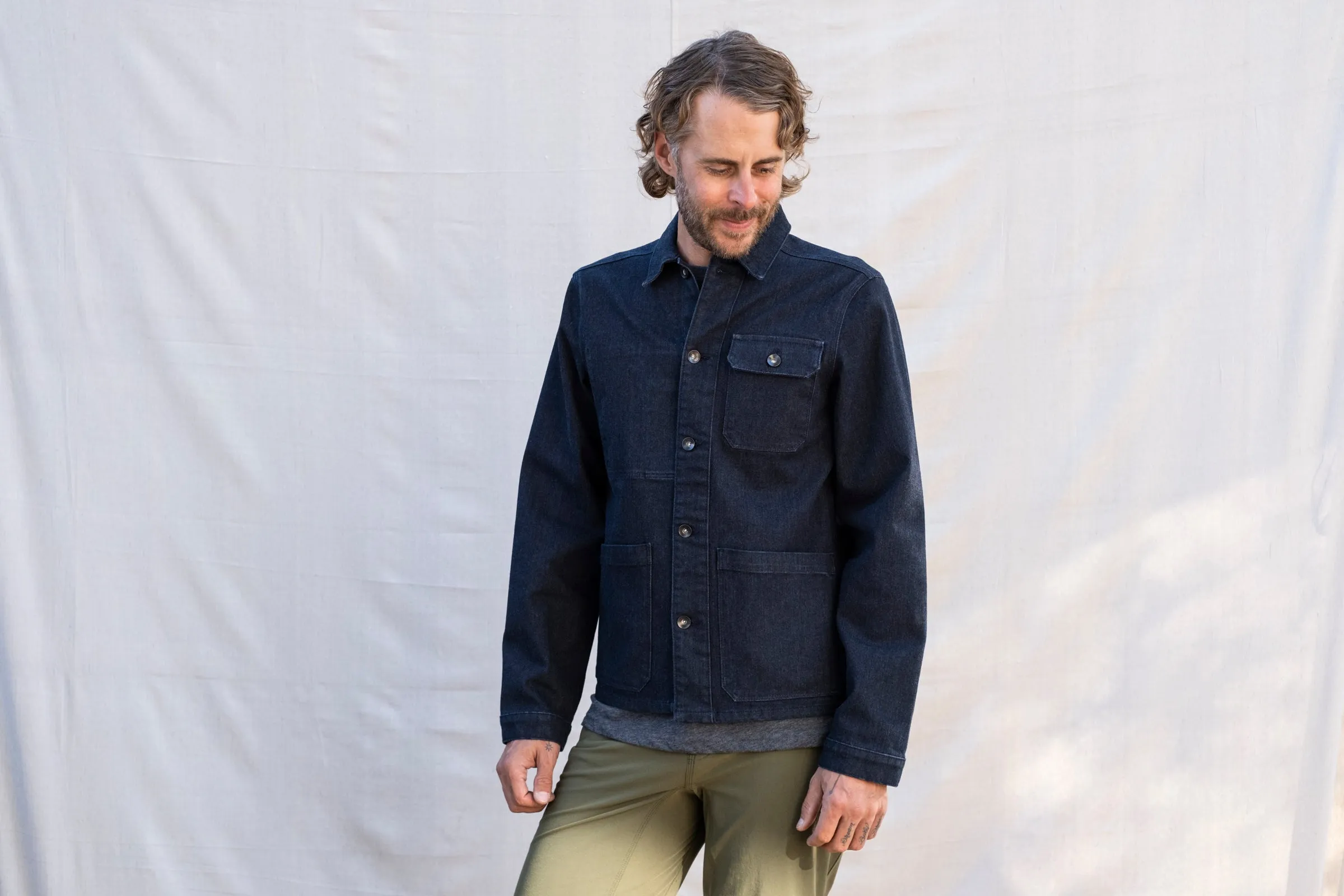 CORDURA® DENIM work jacket with 4-way stretch