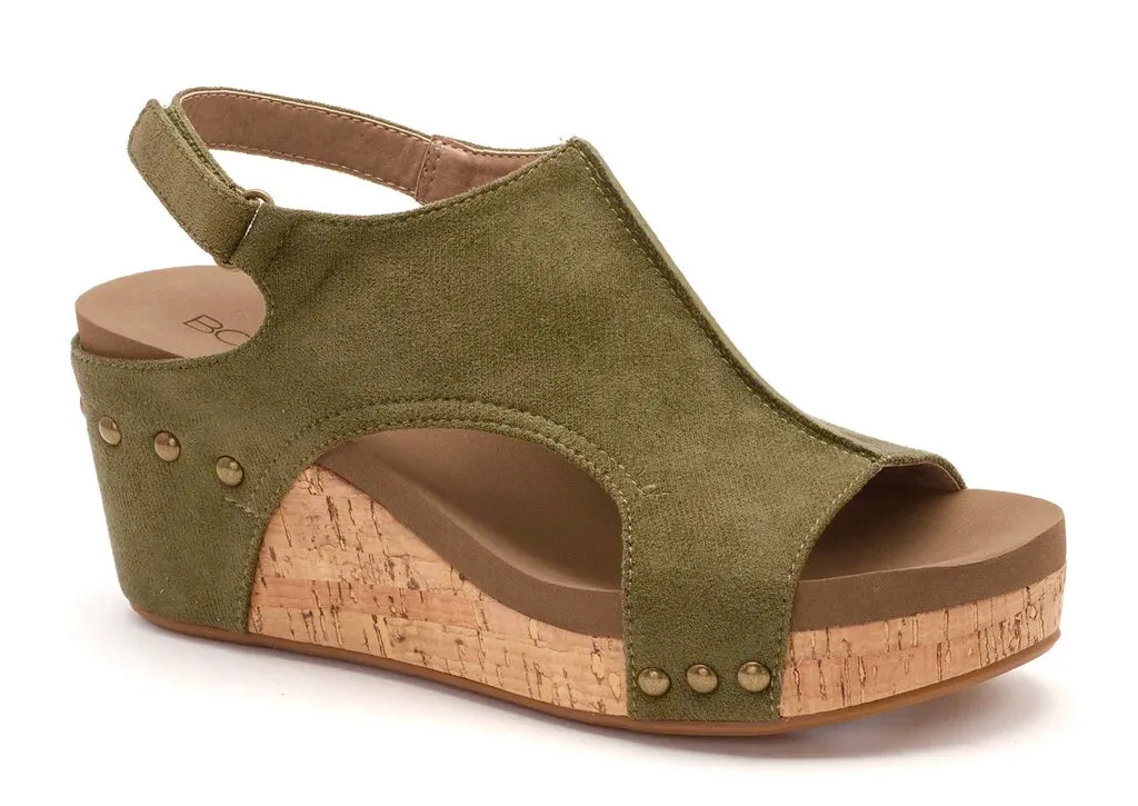 Corky's Suede Carley Wedges