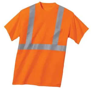 CornerStone - ANSI Compliant Safety T-Shirt.  CS401