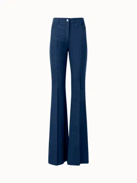 Cotton Denim Stretch Bootcut Pant