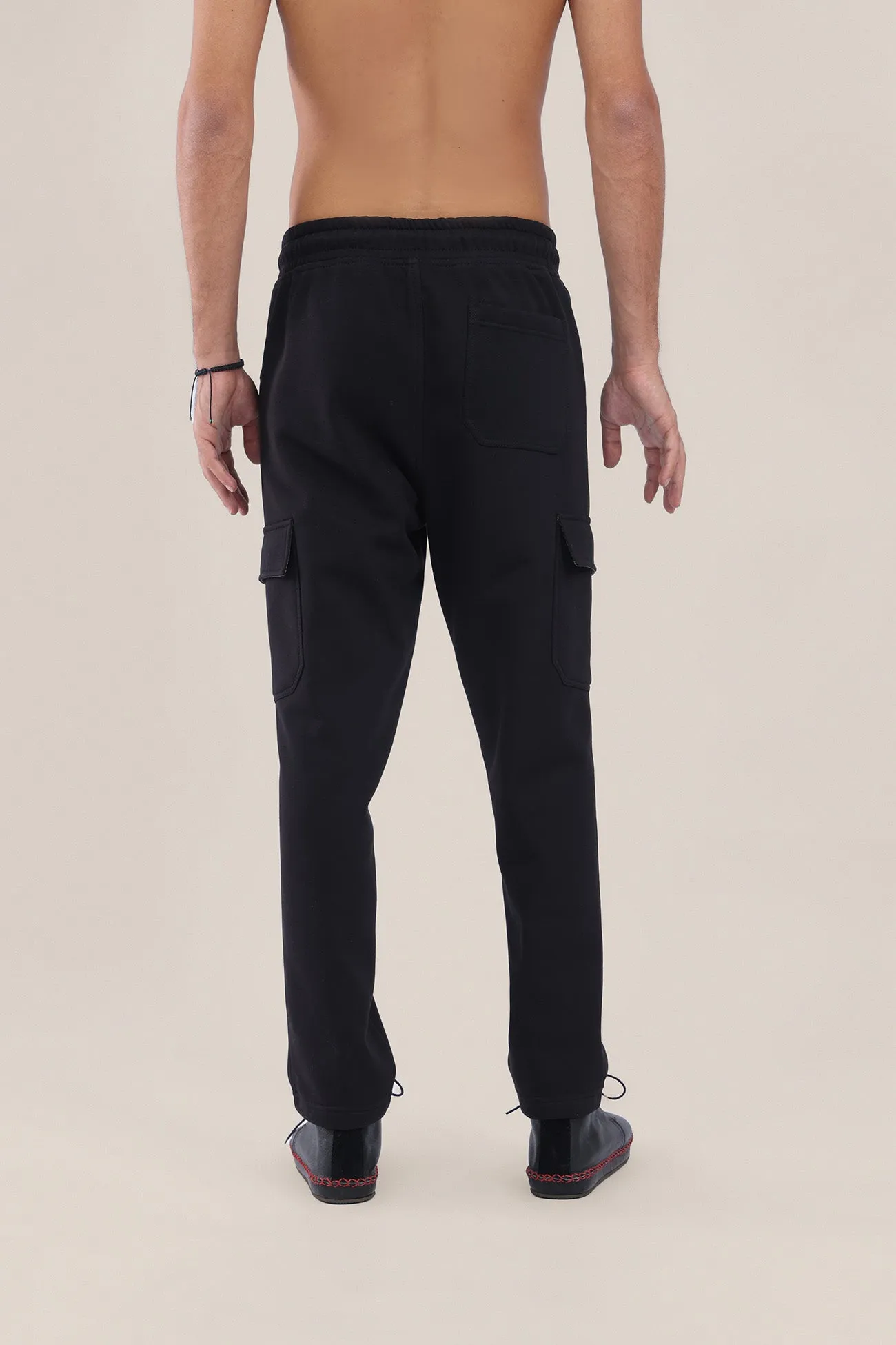 Cotton Milton Sweatpants with drawstring