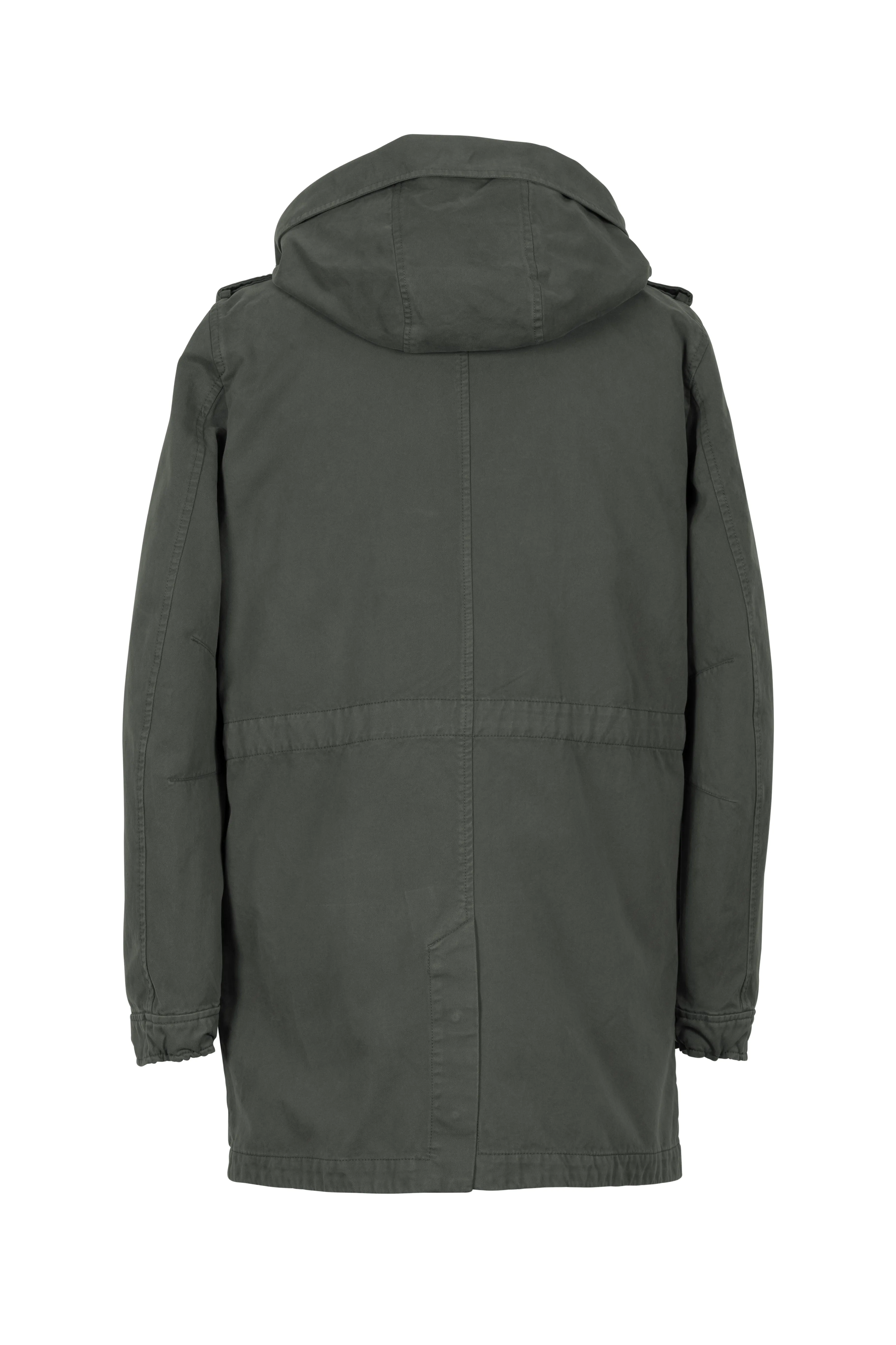 COTTON PARKA TIO WITH DOWN VEST