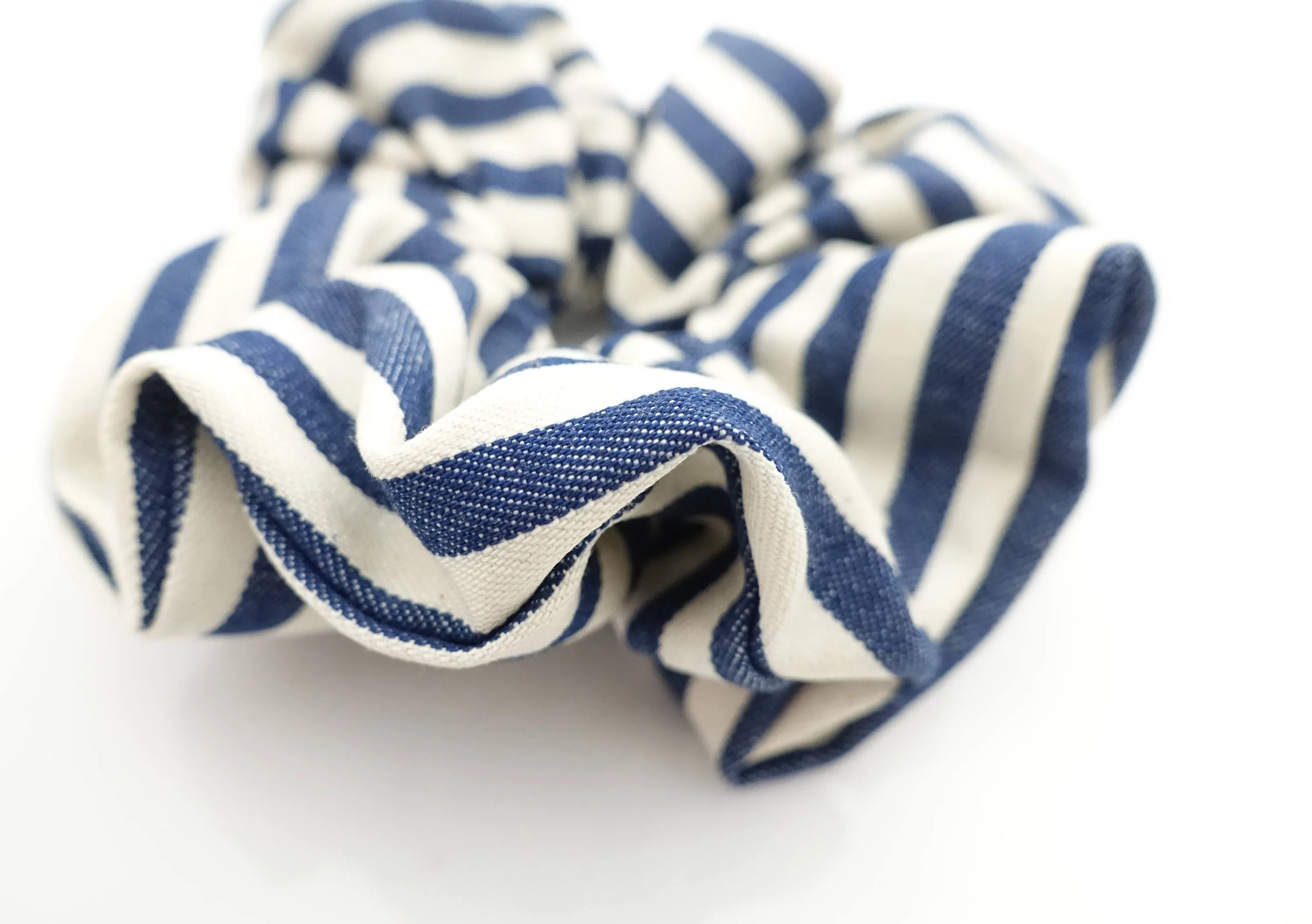 cotton stripe scrunchies hair ties scrunchy women hair accessories