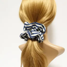 cotton stripe scrunchies hair ties scrunchy women hair accessories