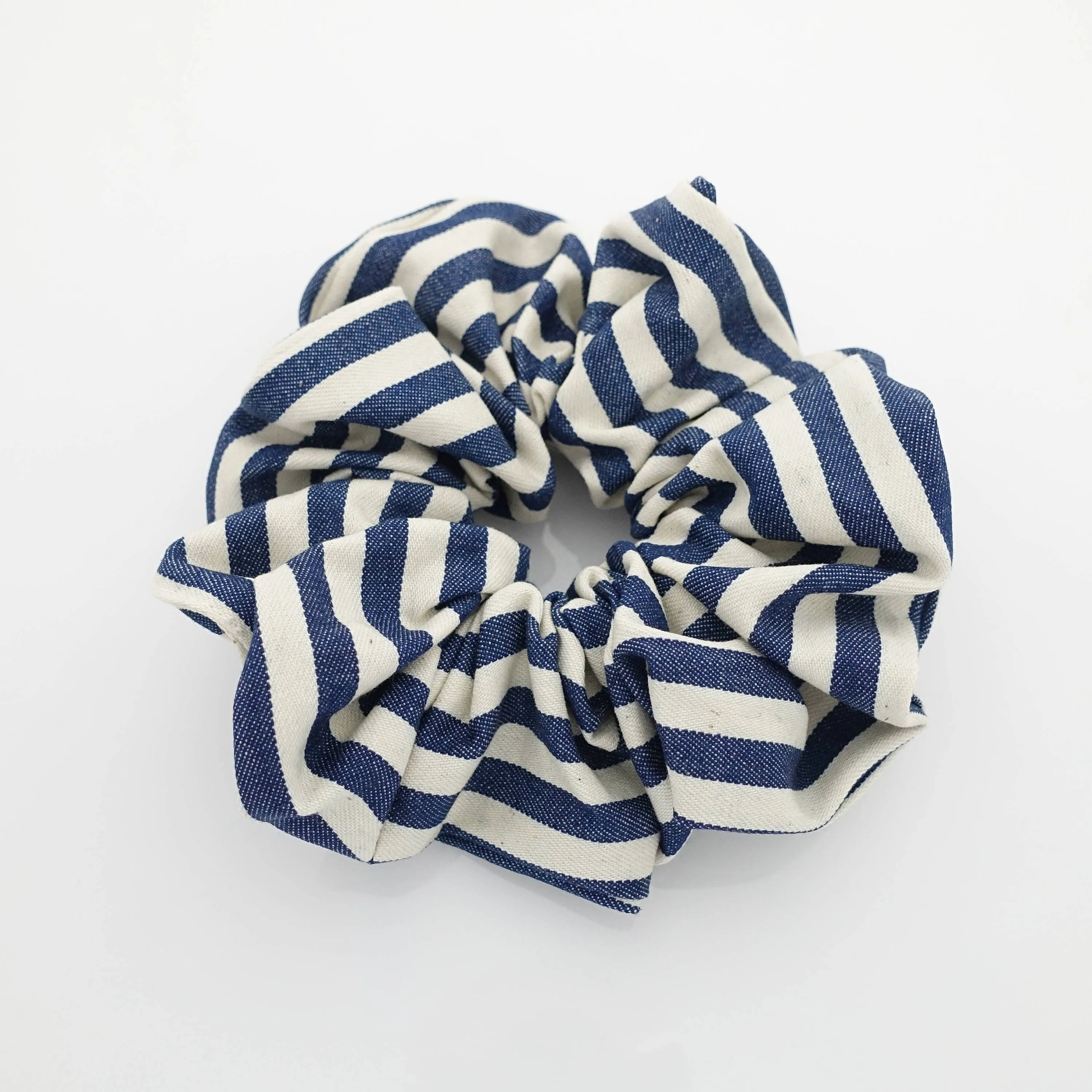 cotton stripe scrunchies hair ties scrunchy women hair accessories