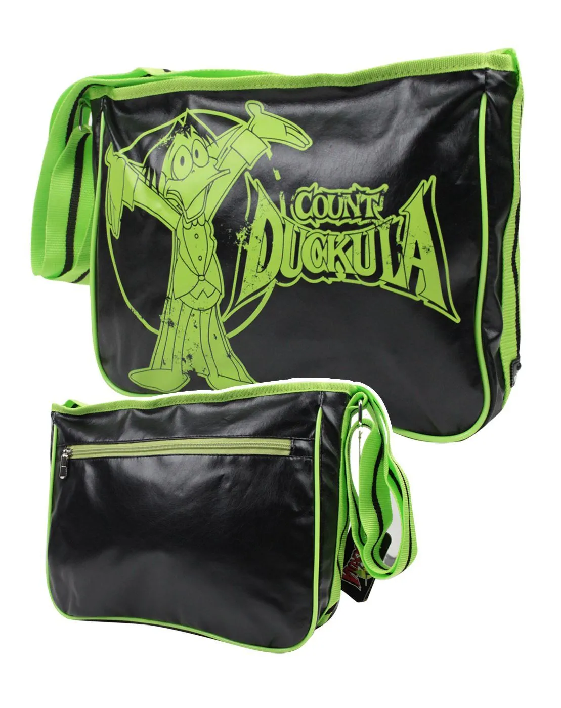 Count Duckula Graphic Messenger Bag