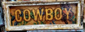 Cowboy Sign