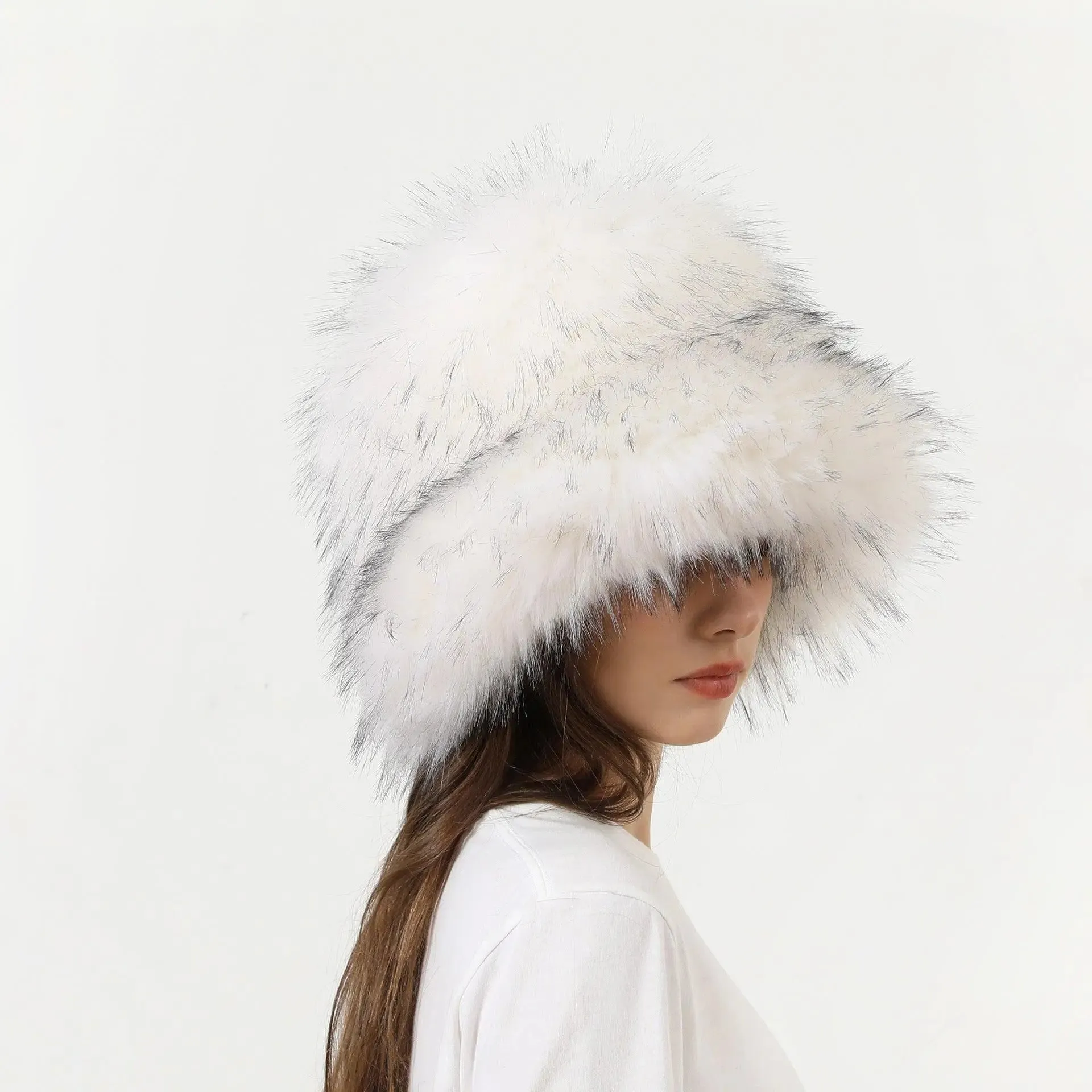 Cozy Crave Faux Fur Runway Hat