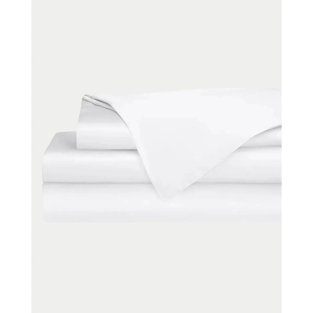 Cozy Earth White Bamboo Sheet Set Available in Queen and King Sizes