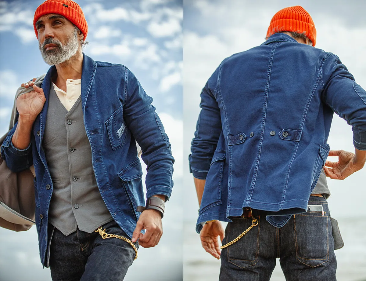 Crafter Indigo Wash Chore Jacket