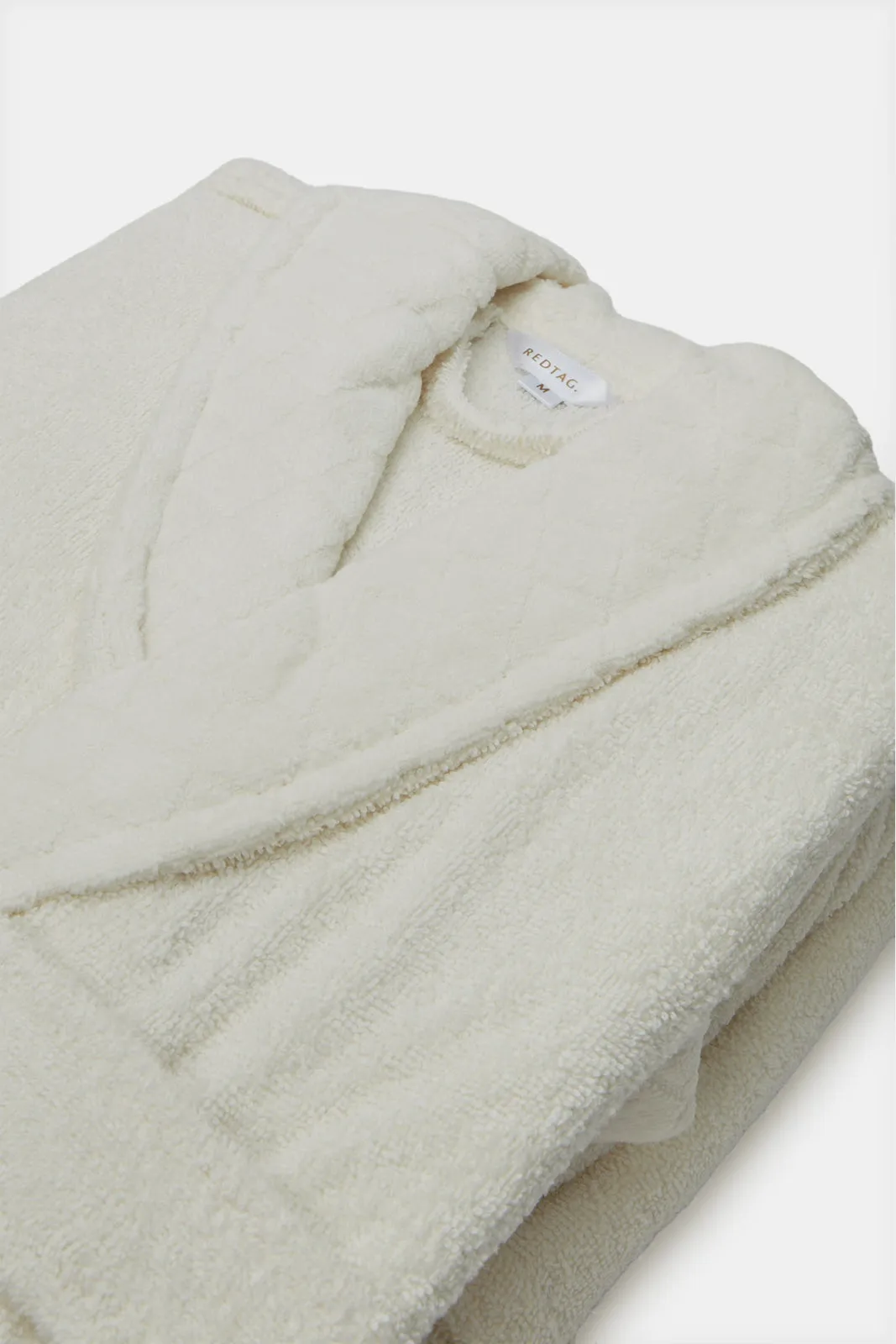 Cream Shawl Bathrobe