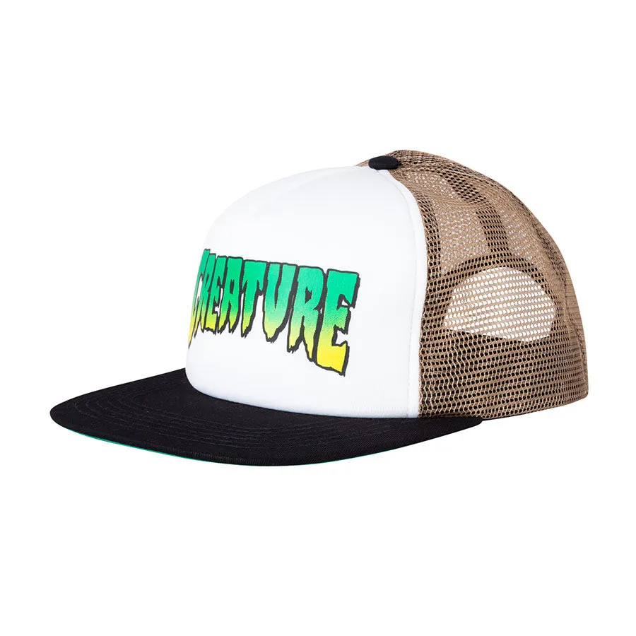 Creature Logo High Profile Mesh Trucker Hat