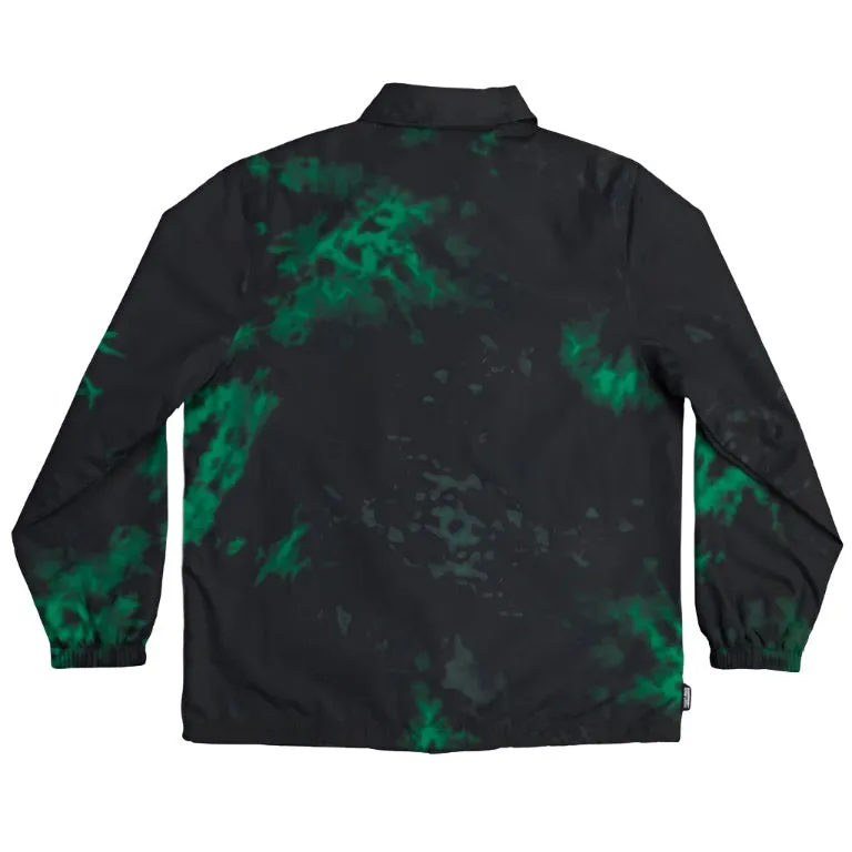 Creature Void Coach Windbreaker Jacket Black/Green