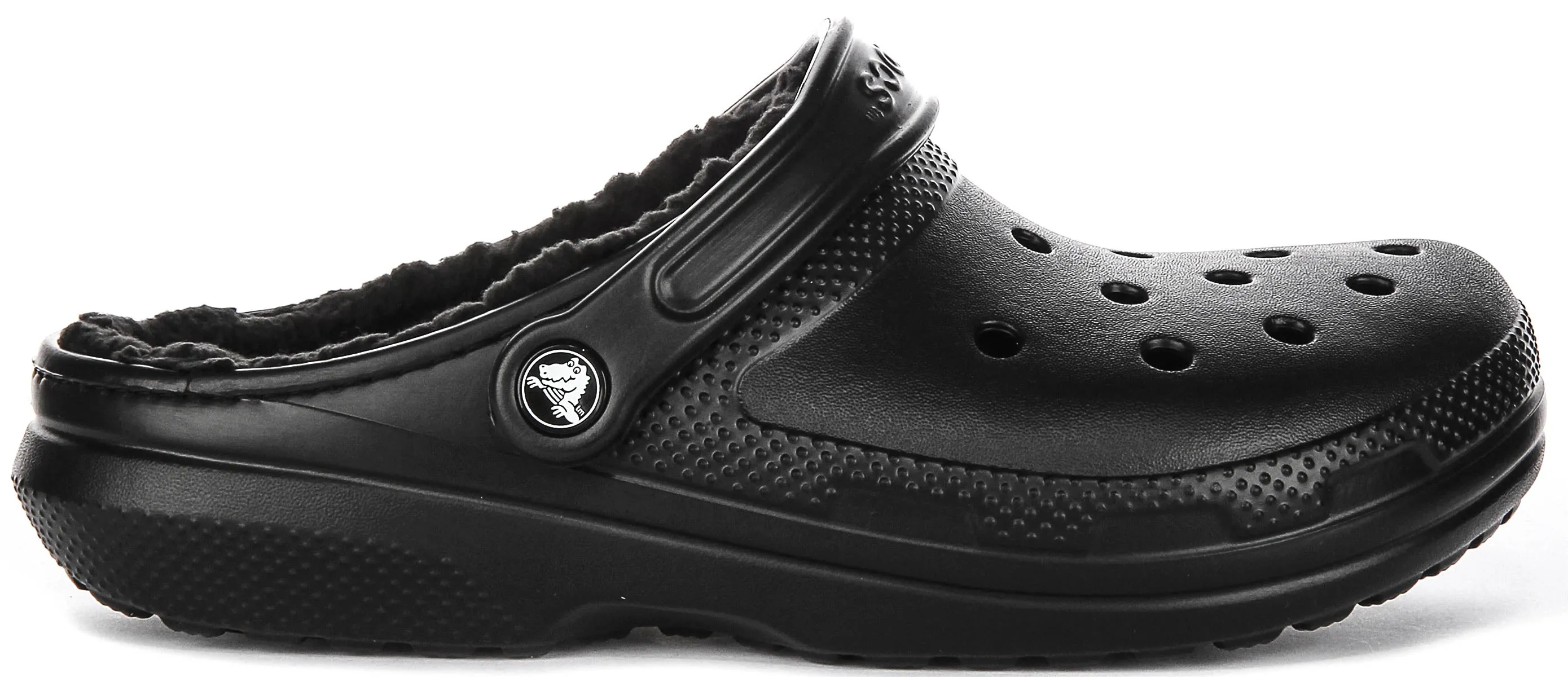 Crocs Classic Lined Clog In Black