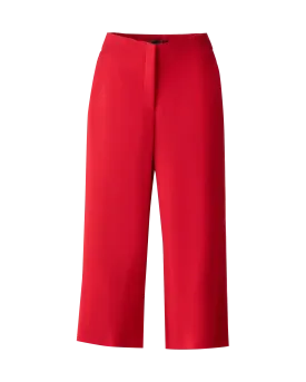 Cropped Wide Leg Trouser