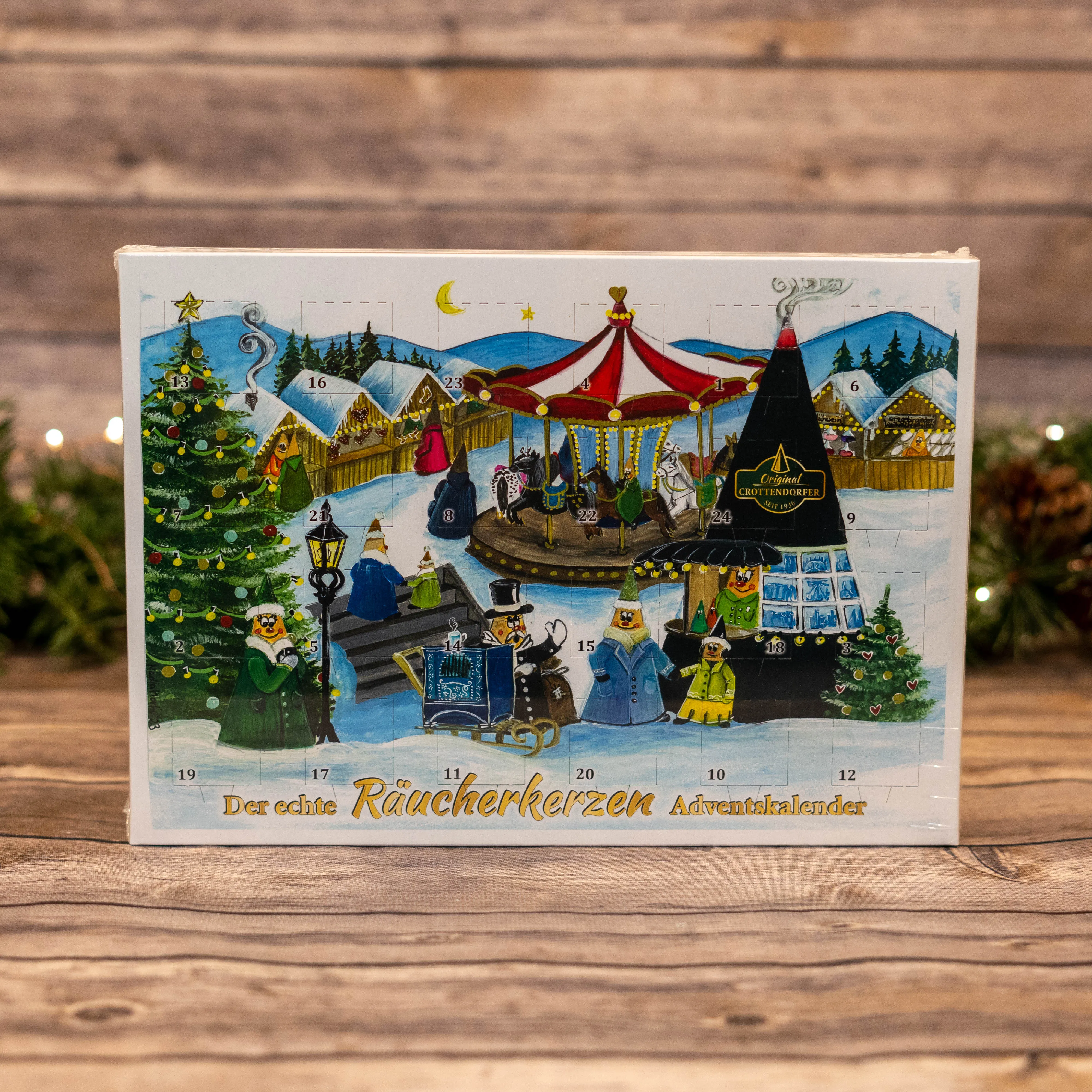 Crottendorfer Incense Cone - Incense Advent Calendar Christmas Market