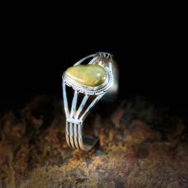 Crow Springs Turquoise Sterling Silver Cuff Bracelet