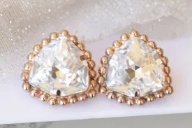 CRYSTAL CLIP EARRING