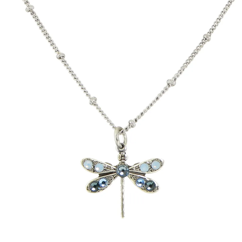 Crystal Dragonfly Necklace