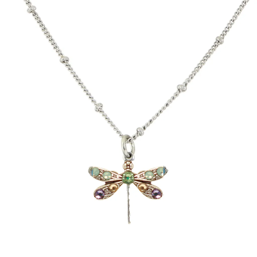 Crystal Dragonfly Necklace