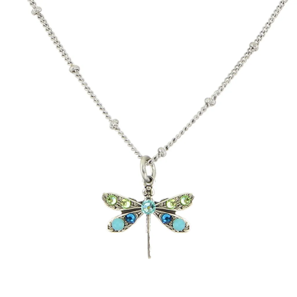 Crystal Dragonfly Necklace