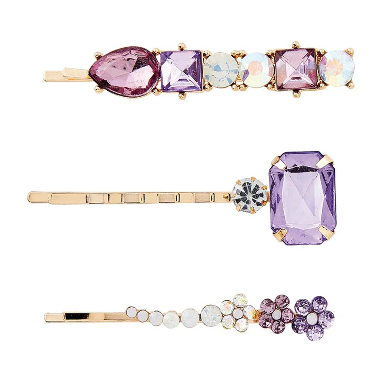 Crystal Hair Pins