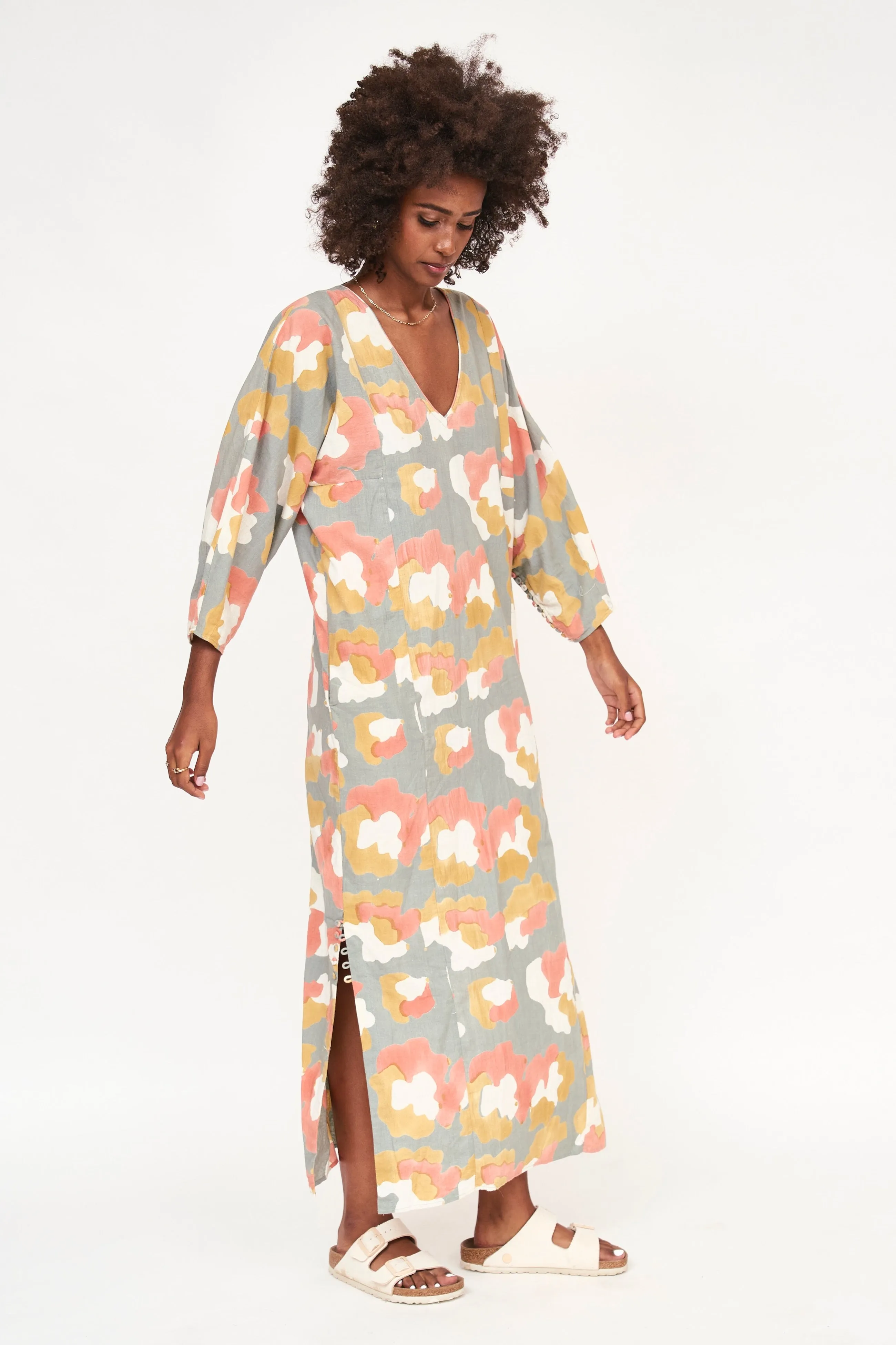 Curacao Caftan in Waterlily