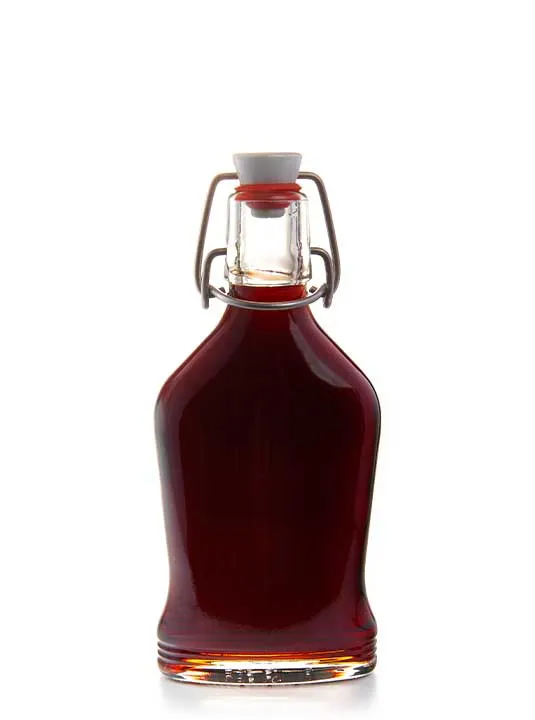 Curve Flask with FRUITY LIQUEUR