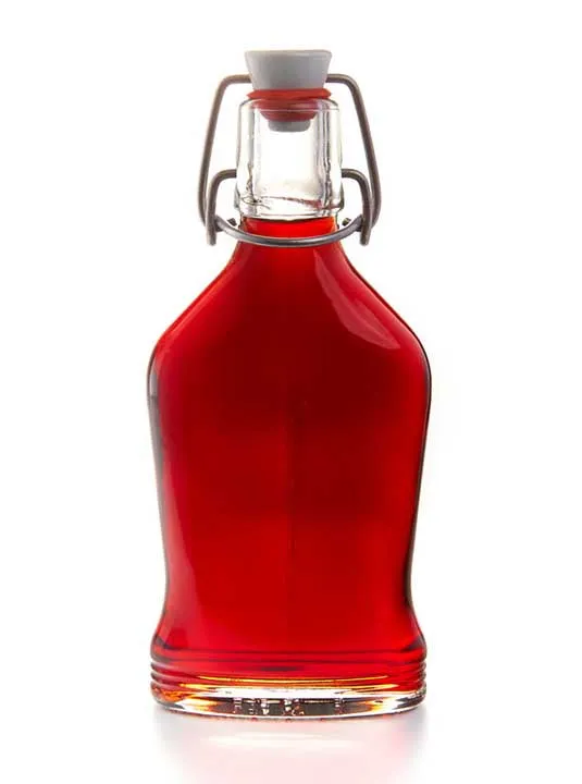 Curve Flask with FRUITY LIQUEUR