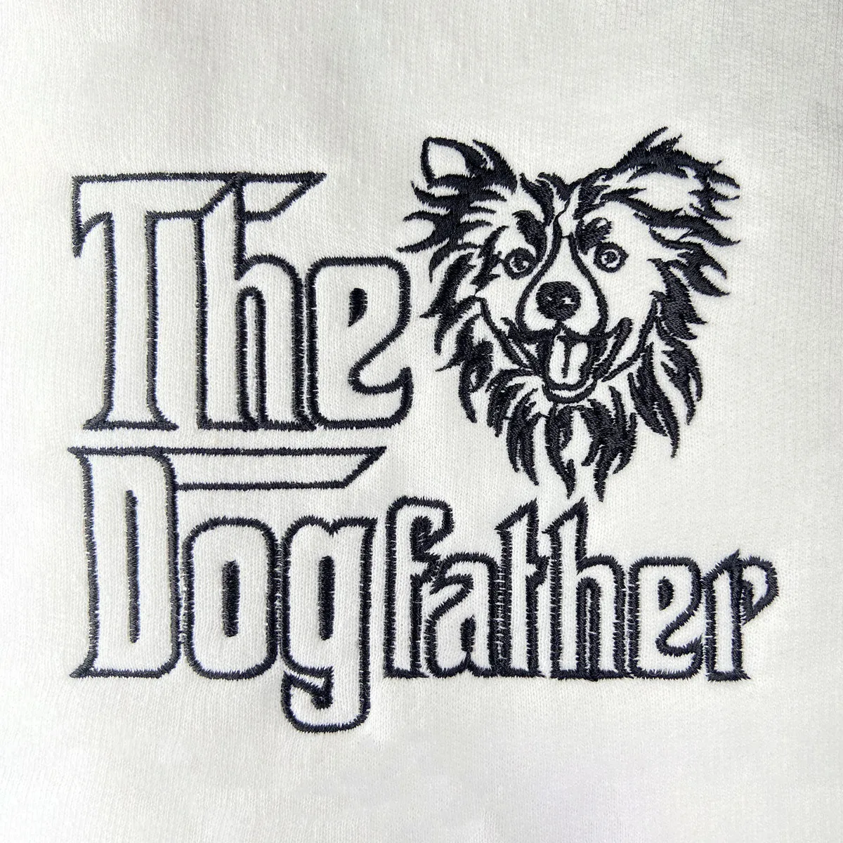 Custom Border Collie Dog Dad Shirt