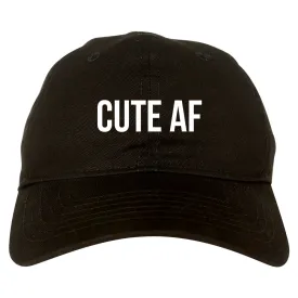 Cute AF Mens Dad Hat Baseball Cap