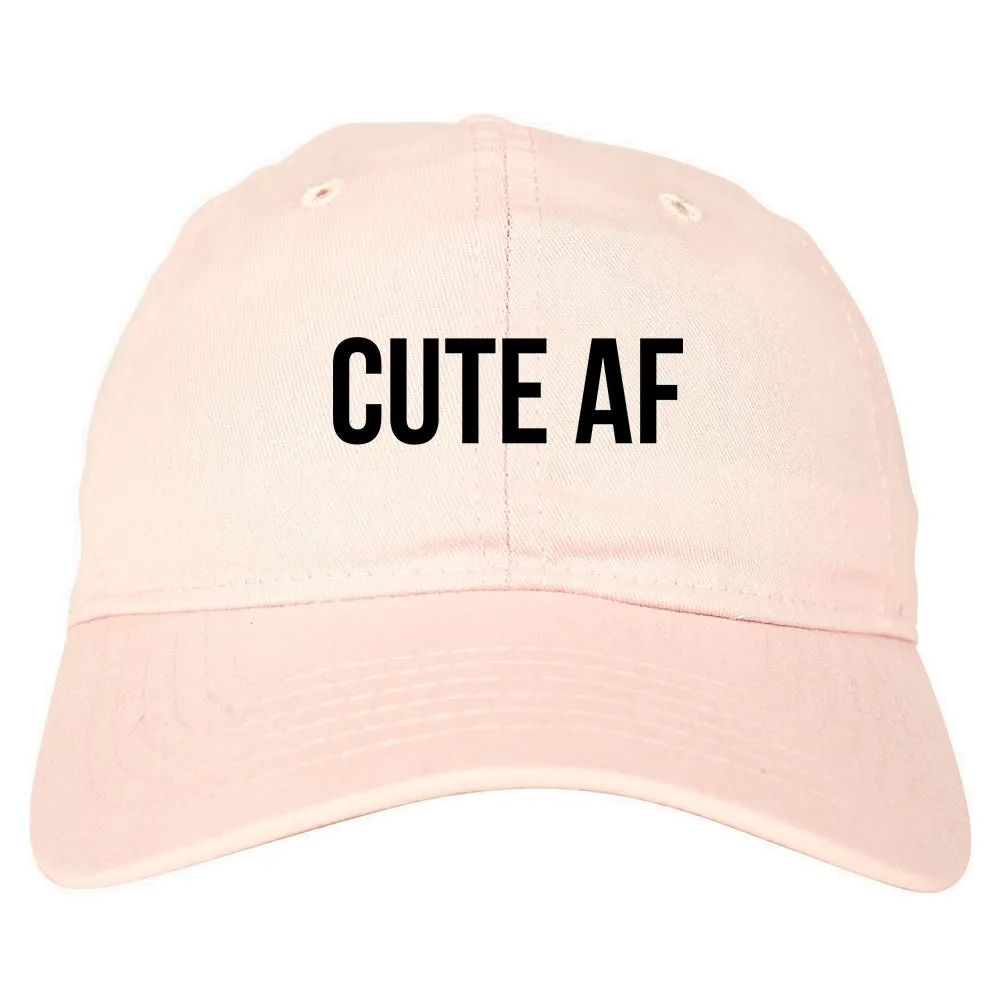 Cute AF Mens Dad Hat Baseball Cap