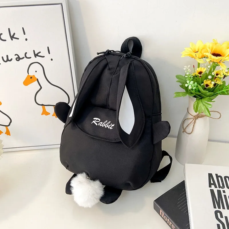 Cute Cartoon Bunny Ears Backpack for Kids - Back to School Collection