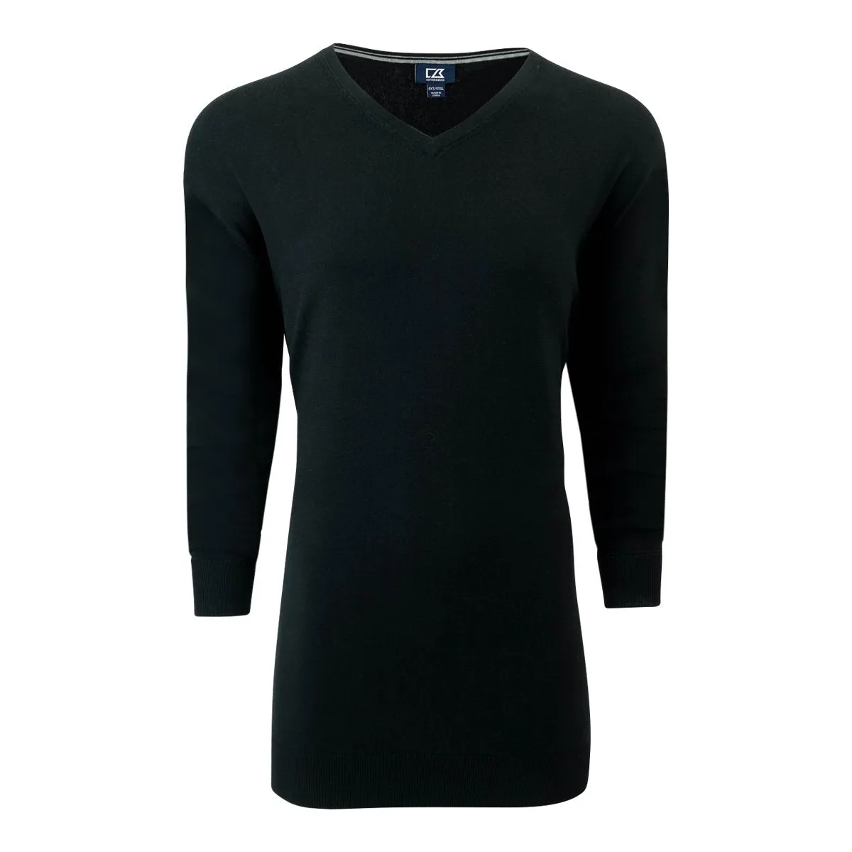 Cutter & Buck Men's Lakemont V-Neck Sweater Black 4XT