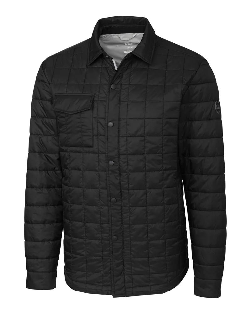 Cutter & Buck Rainier PrimaLoft® Eco Insulated Quilted Shirt Jacket