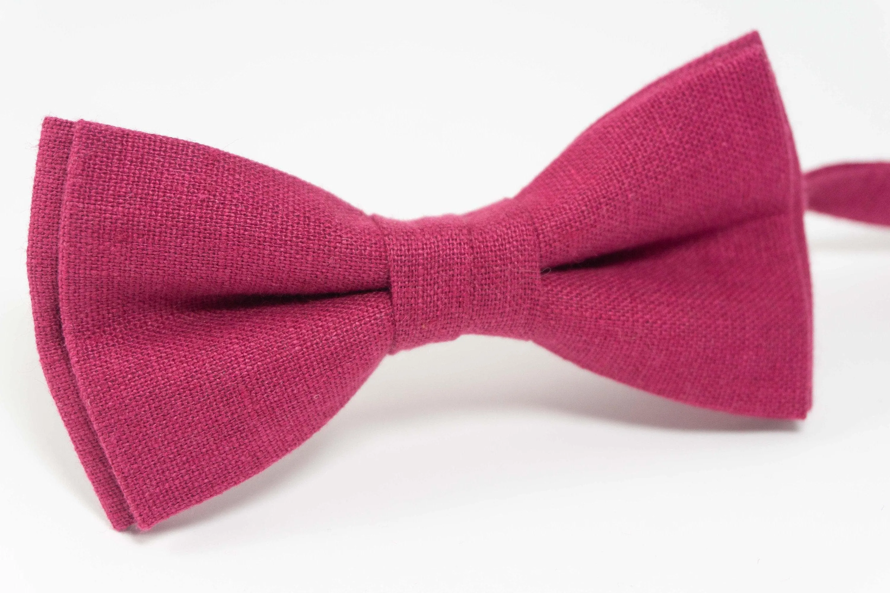 Cyclamen color bow tie | pre-tied bow ties