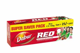 Dabur Red Toothpaste Super Saver Pack - 150gm   150gm